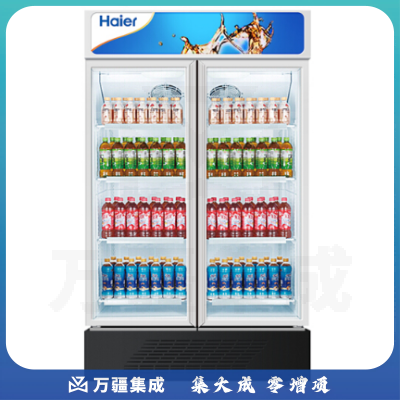 海尔（Haier） SC-650HL 商用展示柜立式风冷冷柜 玻璃门冷藏保鲜