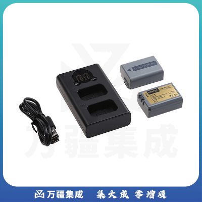 沣标 NP-FW50捕捉者索尼低温相机电池ZV-E10 A6400 A6000 A72 A7R 两电双充套装（2块电池 1个充电器）