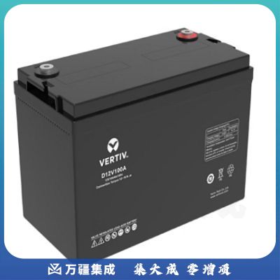 维谛D系列铅酸免维护电池 D12V100A