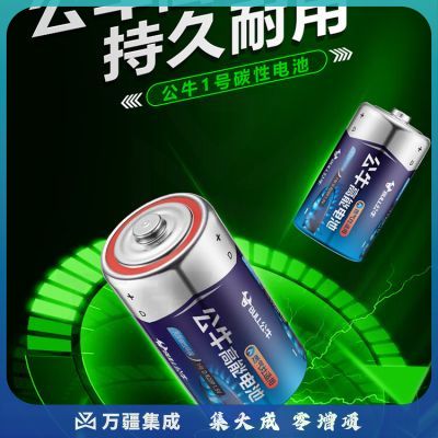 公牛（BULL）1号燃气灶电池 厨房煤气灶热水器大号电池 碳性干电池 1粒装 PCR20P