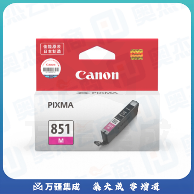 佳能（Canon） PGI-851M 标准容量墨盒（红色）