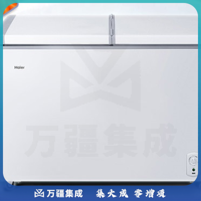 海尔（Haier） 273升冷柜 蝶形门 侧掀门 单箱变温冰柜 家用商用二合一 卧式冰箱 BC/BD-273SEA