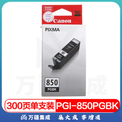 佳能(Canon)PGI-850 PGBK 黑色墨盒(适用iX6880/iX6780/iP8780)