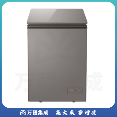 海尔 100升/BC/BD-100HER 冰柜 无需除霜 零下-40度超低温冰柜海鲜细胞级冷冻柜 深冷速冻卧式减霜家用冷柜商用