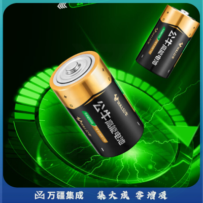 公牛（BULL）1号碱性电池1粒 大号电池 适用于热水器/煤气燃气灶/手电筒/电子琴等 PCALR20