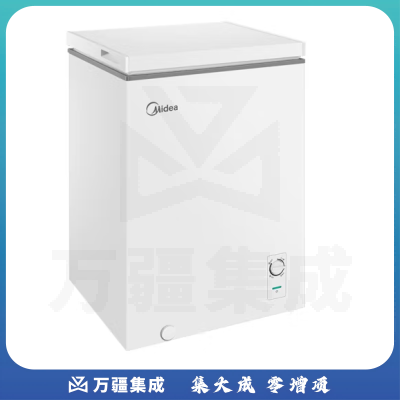 美的  冷柜顶开门101升  BD/BC-101KMA 极地白