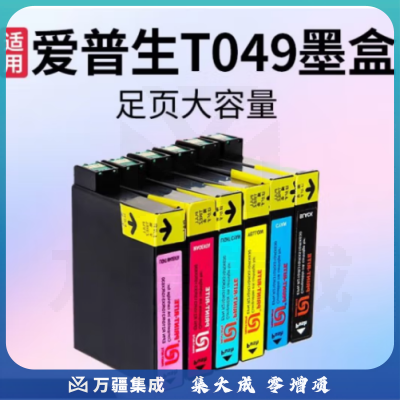 天威（PrintRite）T0491黑色墨盒（适用爱普生 R210 R230 R310 R350 RX510 X630 650 打印机）