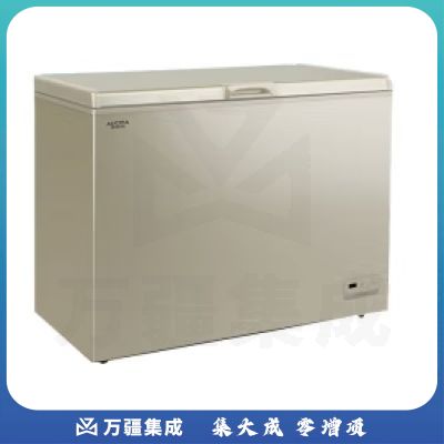 澳柯玛（AUCMA）232升冷柜 风冷无霜冰柜 超低温保鲜冷藏 商用 冷藏冷冻转换卧式顶开玻璃门冰箱 BC/BD-232WD