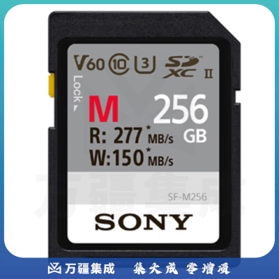 索尼 SONY SF-M256/T2 CN（256G） 内存卡 微单 相机 摄像机储存卡