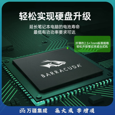 希捷（SEAGATE）SSD固态硬盘SATA3.0接口 2.5寸 ZA512CV1A002
