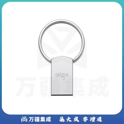 爱国者（aigo）16GB USB2.0 U盘 U269 银色 金属U盘