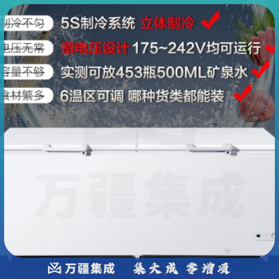 海尔（Haier）冰柜商用大容量829升 BC/BD-829HEZ冷藏箱柜