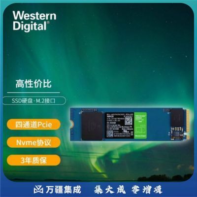 西部数据（WD） Green SN350 SSD固态硬盘 M.2接口（NVMe协议） 四通道PCIe SSD固态硬盘（+螺丝钉 套装版） 240G