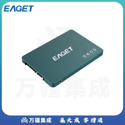 忆捷（EAGET） S600-256GB 2.5英寸 SATA3接口SSD固态硬盘 雾海绿