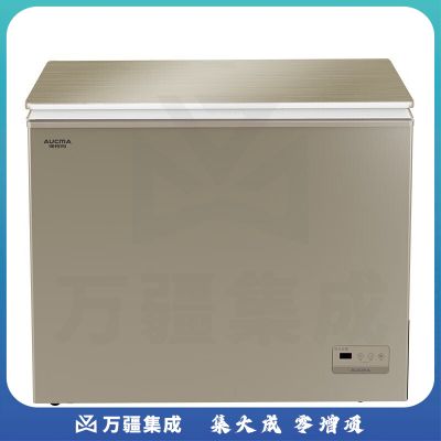 澳柯玛（AUCMA）232升冷柜 风冷无霜冰柜 超低温保鲜冷藏 商用 冷藏冷冻转换卧式顶开玻璃门冰箱 BC/BD-232WD