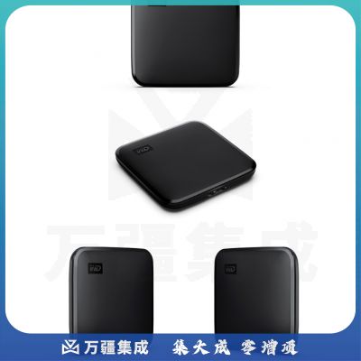 西部数据(WD) 2TB 移动固态硬盘（PSSD）Elements SE新元素 SSD type-c接口 外接直连手机笔记本电脑两用