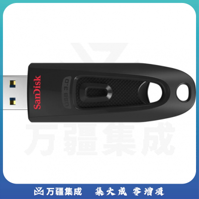 闪迪（SanDisk）256GB USB3.0 U盘 CZ48至尊高速 黑色 读速130MB/s 经典USB3.0 U盘 高速安全可靠