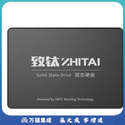 致钛(ZhiTai)长江存储 256GB SSD固态硬盘 SATA 3.0 接口 SC001 Active系列