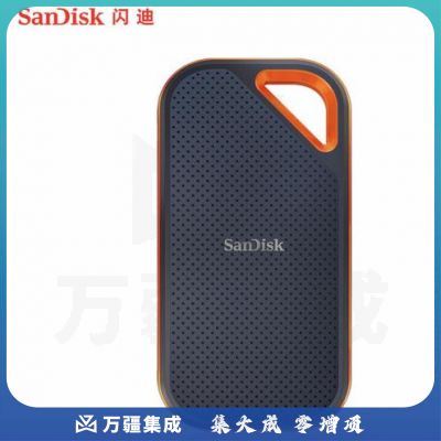 闪迪(SanDisk) 移动固态硬盘1T USB3.2高速E61加密Type-C手机电脑两用PSSD SDSSDE61 传输1050MB/s 2米防摔