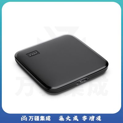 西部数据（WD） 移动固态硬盘 USB3.2 小巧便携 SSD 1TB WDBAYN0010BBK