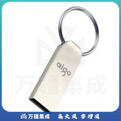 爱国者（aigo）32GB USB2.0 U盘 U268迷你款 银色 单位：个