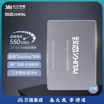 致态（ZhiTai）SC001 XT-1T 长江存储 1TB SSD固态硬盘 SATA 3.0 接口 SC001 XT系列（国产存储）