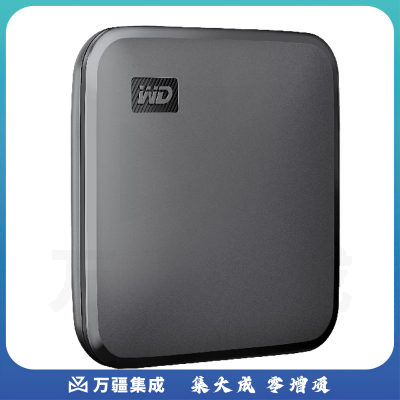 西部数据(WD) 2TB 移动固态硬盘（PSSD）Elements SE新元素 SSD type-c接口 外接直连手机笔记本电脑两用