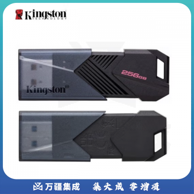 金士顿 256GB USB3.2 Gen1 U盘 DTXON 滑盖设计