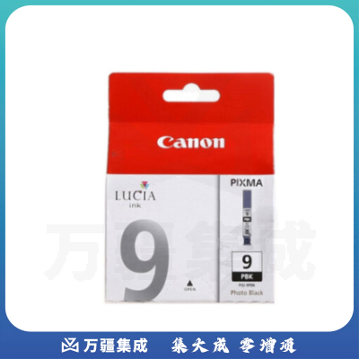 佳能（Canon）PGI-9 BK 黑色墨盒（适用iX7000、Pro9500MarkII、Pro9500）