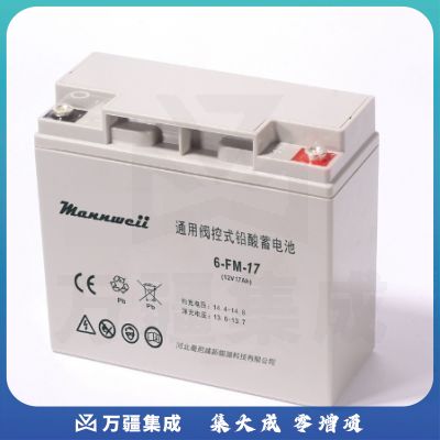 曼尼威(Mannweii) 12V17AH 不间断电源 铅酸蓄电池