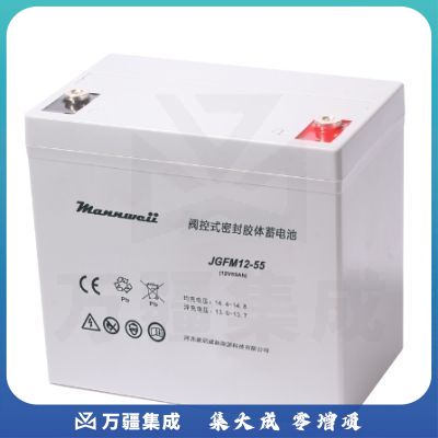 曼尼威(Mannweii) JGFM12-55 不间断电源 铅酸蓄电池