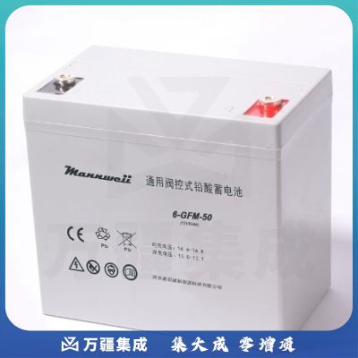 曼尼威(Mannweii) 12V50AH 不间断电源 铅酸蓄电池
