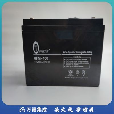 OVERTOP(顶尖)6FM12V100AH蓄电池（国产）