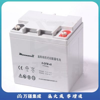 曼尼威(Mannweii) 12V40AH 不间断电源 铅酸蓄电池