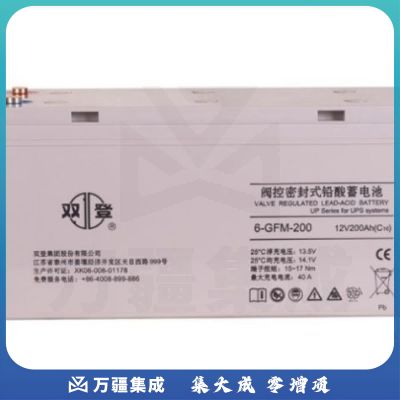 双登BSD12V200AH01蓄电池 阀控式密封铅酸蓄电池