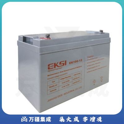 爱克赛12V100AH免维护蓄电池（国产）