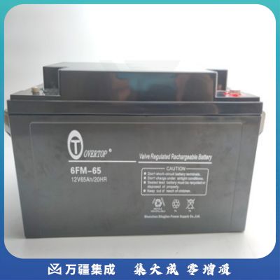 OVERTOP（顶尖）6FM12V65AH蓄电池（国产）