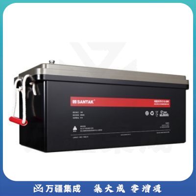 山特C12-200 12V200AH阀控密封免维护铅酸蓄电池（新款）