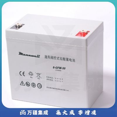 曼尼威(Mannweii) 6-GFM-50 不间断电源 铅酸蓄电池