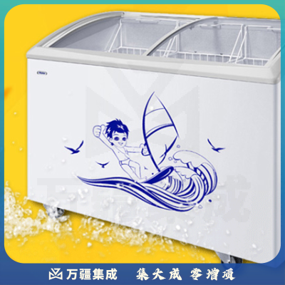 海尔 SC/SD-332C商流 卧式玻璃门