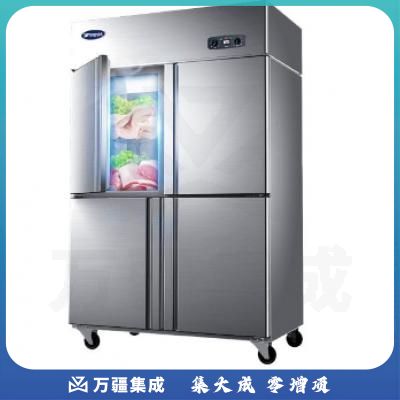 银都 四门双温冰柜 BBL0542 836升