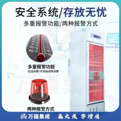 海尔（Haier）2-8℃药品冷藏箱阴凉柜实验室医院药店医药品柜试剂保鲜冷藏柜展示柜风冷无霜冰柜卫生院疫苗冰箱 【可导温湿度】HYC-310S (USB)