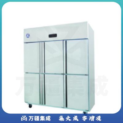 莱福特 LFT-10L6D 式冷藏冷冻保鲜柜 不锈钢节能双温冰柜
