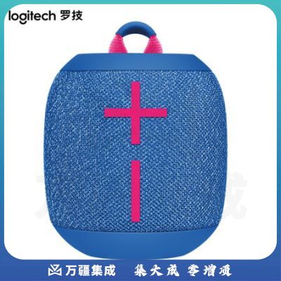 罗技（Logitech）WONDERBOOM 3 无线蓝牙音箱 迷你便携防水设计 户外运动音箱音响 活力蓝