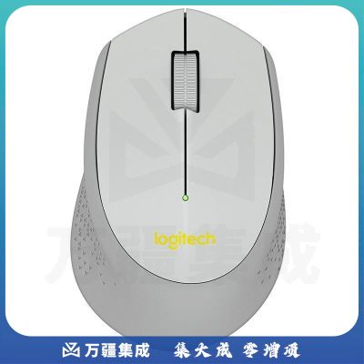 罗技（Logitech） M280无线鼠标光电笔记本电脑商务办公家用鼠标 M280灰色