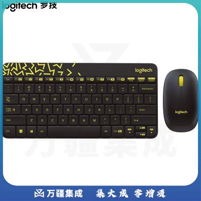 罗技（Logitech）MK240 Nano 键鼠套装 无线键鼠套装 带无线2.4G接收器 黑