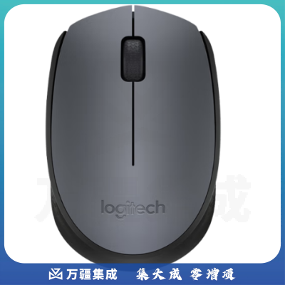 罗技 无线鼠标 M170 USB 2.4GHZ 蓝色