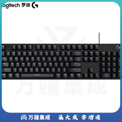 罗技G412 SE 有线机械键盘 白色背光机械键盘 104键87键可选 全尺寸 T机械轴（类茶轴）