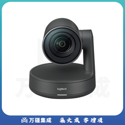 罗技(Logitech) 商务高清视频会议摄像头 CC5000e 4K USB免驱 15倍无损变焦 智能取景(含全向麦克风 扬声器)