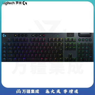 罗技(Logitech) 无线超薄RGB矮轴 机械键盘 G913 (L轴)类红轴手感 黑色